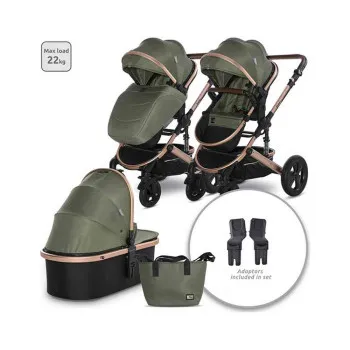 LORELLI KOLICA ZA BEBE 2U1 BOSTON - LODEN GREEN 