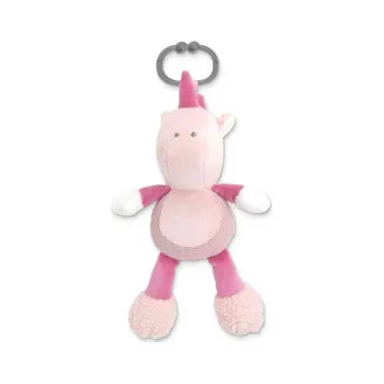 LORELLI PLISANA IGRACKA MUZICKA - UNICORN PINK NATURAL 