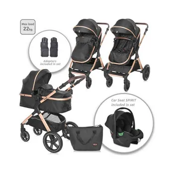 LORELLI KOLICA ZA BEBE VIOLA SET - BLACK DIAMONDS 