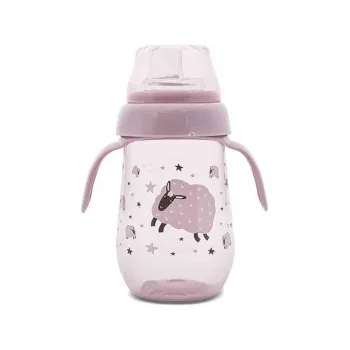 LORELLI SOLJA NON-SPILL WIDE NECK MY FRIEND - MELLOW ROSE (260ML) 