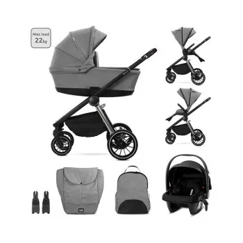 LORELLI KOLICA ZA BEBE BIANCA GREY 3 U 1 