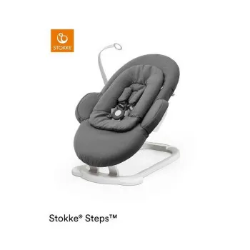 STOKKE STEPS BOUNCER - HERRINGBONE GREY 