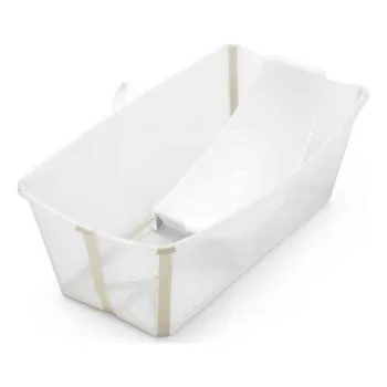 STOKKE FLEXI BATH SET (SKLOPIVA KADICA I PODLOGA) - SANDY BEIGE V2 