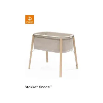 STOKKE SNOOZI-SANDY BEIGE - KREVET 0-9M (MAX15KG) 