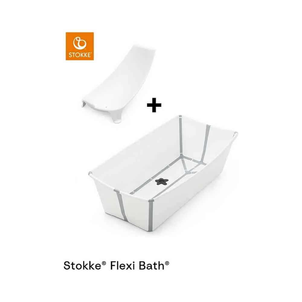 STOKKE FLEXI BATH SET (SKLOPIVA KADICA) X-LARGE - WHITE 