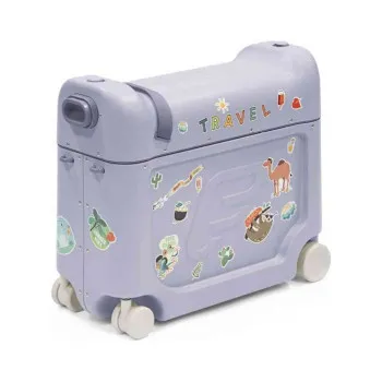 STOKKE KREVET/TORBA JETKIDS BEDBOX V4 ARTIC BLUE 