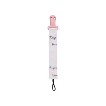 CANPOL BABIES LANAC ZA VARALICU 51/026_PIN - BONJOUR PARIS  PINK 