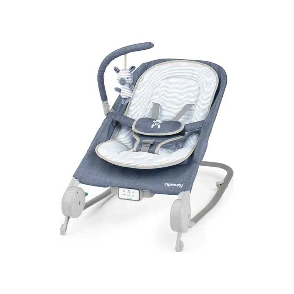 KIDS II INGENUITY LEZALJKA HAPPY BELLY CHAMBRAY 0-6M (SA MASAZEROM ZA GRCEVE) 