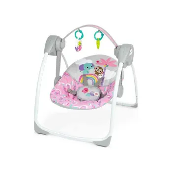KIDS II INGENUITY LJULJASKA - PINK PARADISE 0-9M 