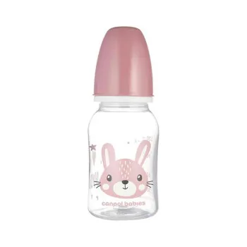 CANPOL BABIES FLASICA CUTE ANIMALS 120ML (11/851) - PINK 