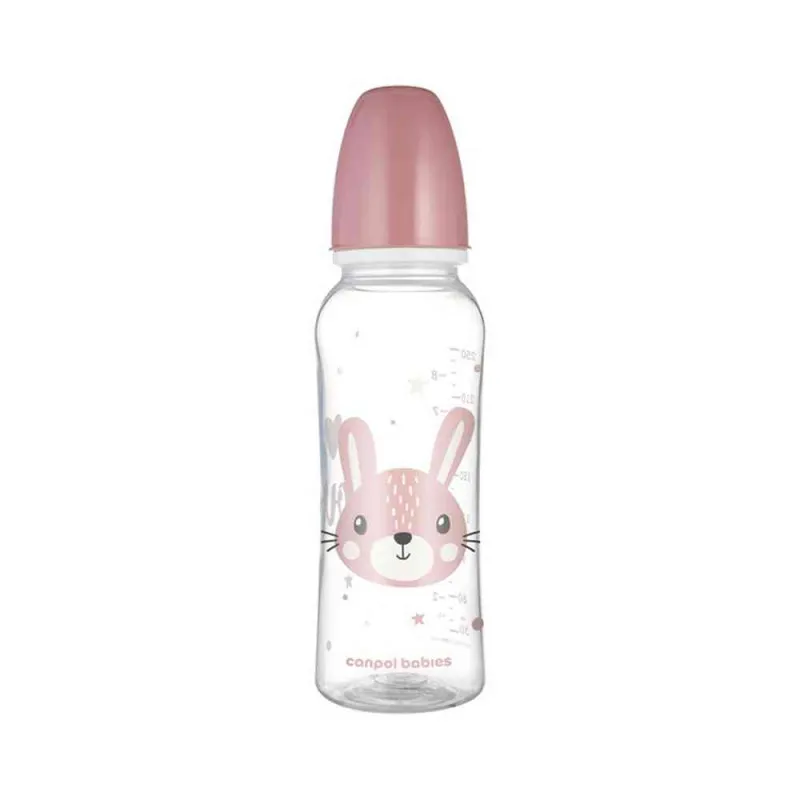 CANPOL BABIES FLASICA CUTE ANIMALS 250ML (11/841) - PINK 