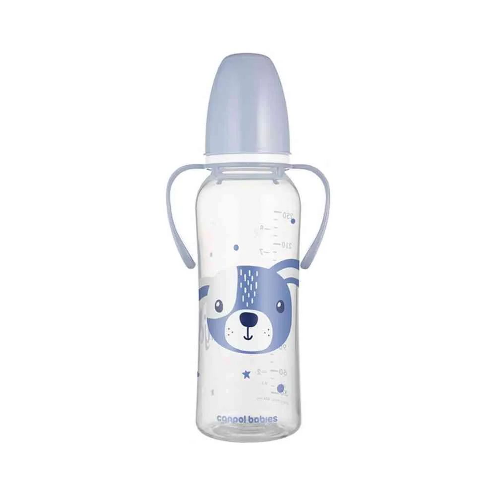 CANPOL BABIES FLASICA CUTE ANIMALS SA RUCKAMA 250ML (11/845) - BLUE 