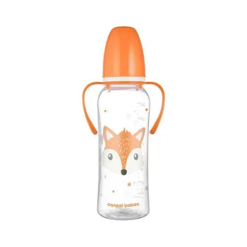 CANPOL BABIES FLASICA CUTE ANIMALS SA RUCKAMA 250ML (11/845) - ORANGE 