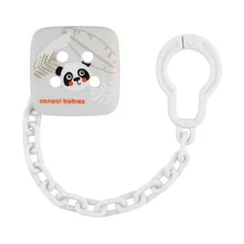 CANPOL BABIES LANAC ZA VARALICU 0M I  (2/439) BABIESBOO - WHITE 