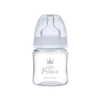 CANPOL BABIES FLASICA 120ML SIROKI VRAT, PP - ROYAL BABY 35/233 BLUE 