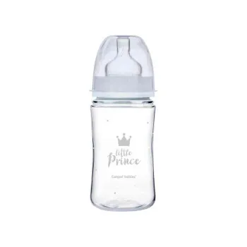 CANPOL BABIES FLASICA 240ML SIROKI VRAT, PP - ROYAL BABY 35/234 BLUE 