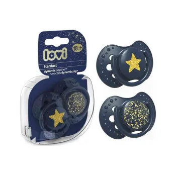 LOVI SILICONE DYNAMIC VARALICA 18M I  (2KOM) - STARDUST BLUE 