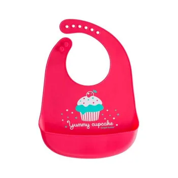 CANPOL BABIES SILIKONSKA PORTIKLA CUPCAKE 9M I  (74/020) - RED 
