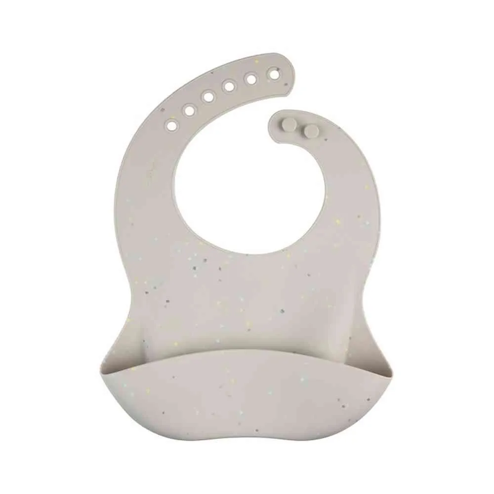 CANPOL BABIES SILIKONSKA PORTIKLA SA DZEPOM DOTS 51/029 GREY 