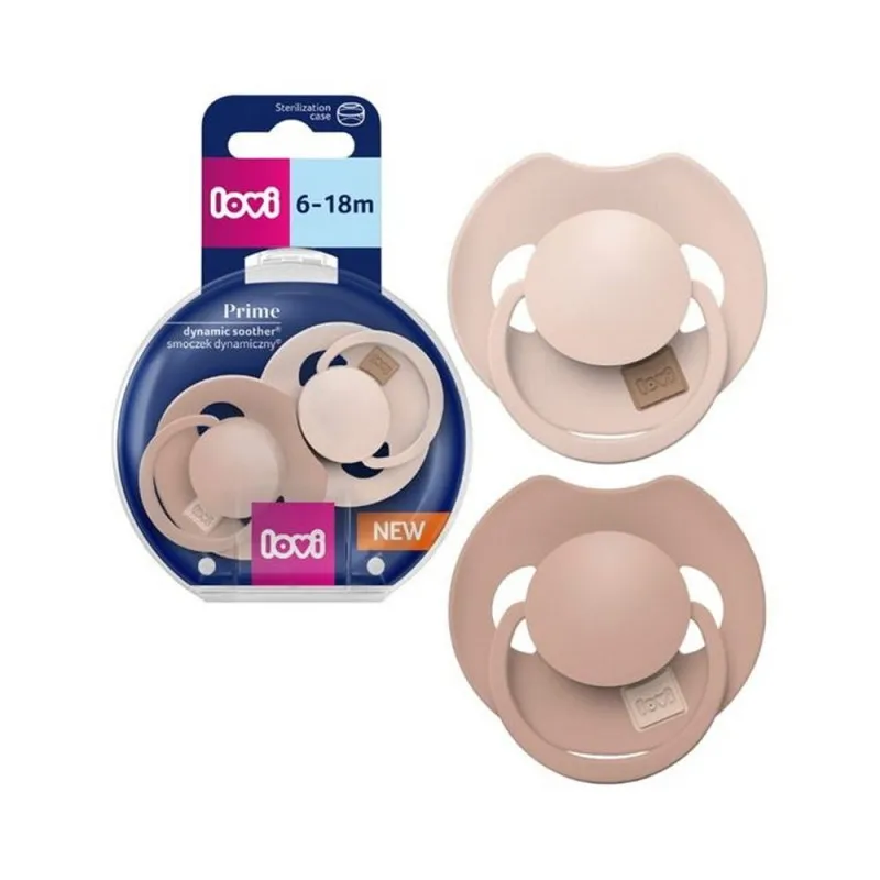 LOVI PRIME SILICONE DYNAMIC VARALICA 6-18M (2KOM) - NUDE/BLUSH 34/406 