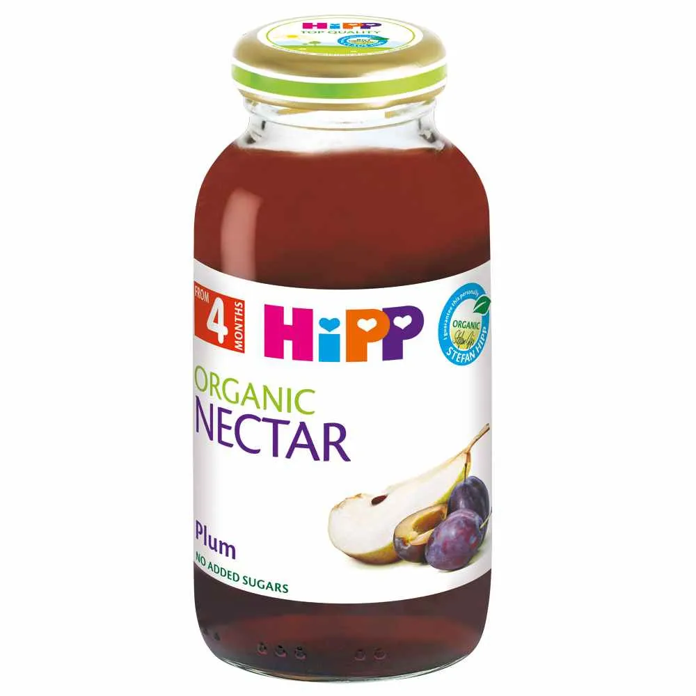 HIPP BIO VOCNI NEKTAR-SLJIVA SA KRUSKOM 200ML 4M+ 