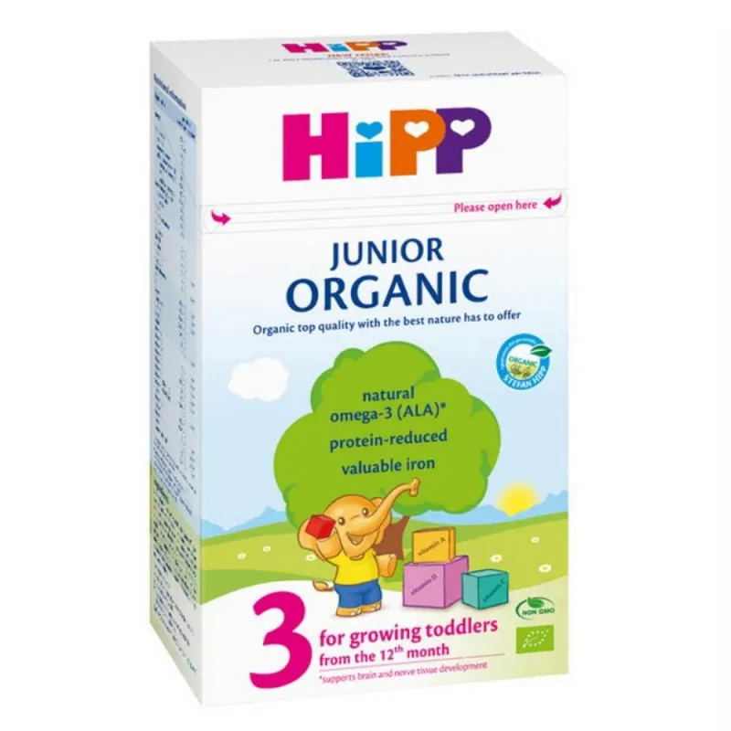 HIPP 3 JUNIOR ORGANIC 500G 12M+