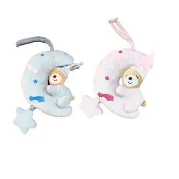 MILLA TOYS PLISANA MUZICKA IGRACKA NA POTEZ MEDA NA MESECU MIKS BOJA 