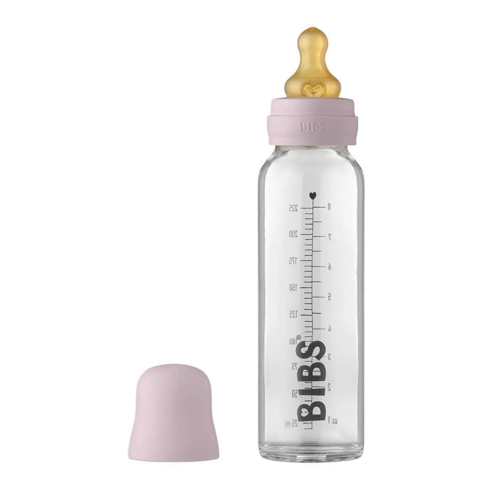 BIBS STAKLENA FLASICA 225 ML DUSKY LILAC 