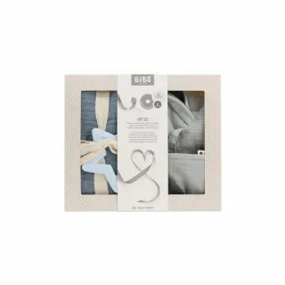 BIBS BABY SHOWER SET BABY BLUE
