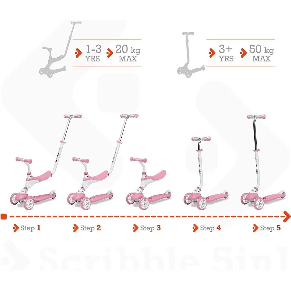 5 U 1 TROTINET ROZE