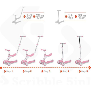 5 U 1 TROTINET ROZE