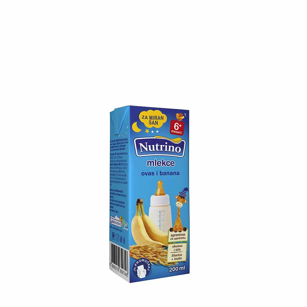 NUTRINO MLEKCE, OVAS I BANANA 200ML 