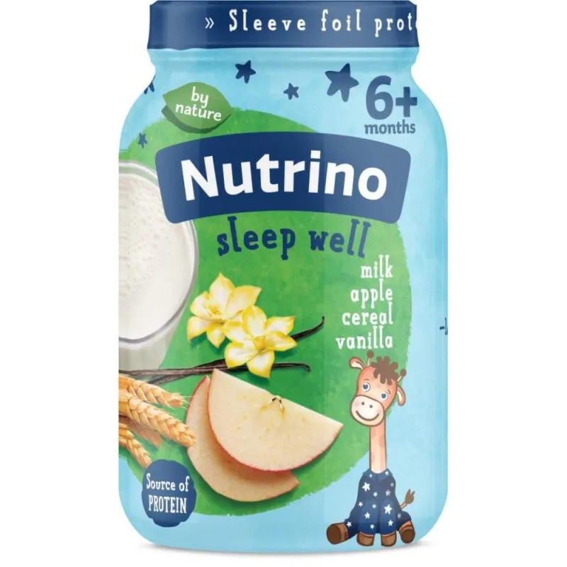 NUTRINO KASICA JABUKA PSENICA VANILA 190G