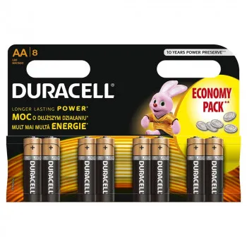 DURACELL BASIC AA 8KOM DURALOCK 