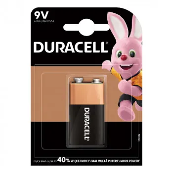 DURACELL BASIC 9V 1KOM  BATERIJA DURALOCK 