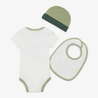 NIKE SET - KAPA/TRAKA ZA GLAVU+PORTIKLA+BODI NHB 3PC BOYS
