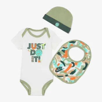 NIKE  SET - KAPA/TRAKA ZA GLAVU+PORTIKLA+BODI NHB 3PC BOYS 