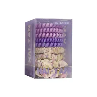 GUMICE ZA KOSU SET PASTEL