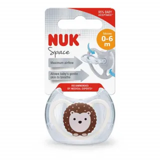 NUK VARALICA SILIKON SPACE BOX 0-6M 
