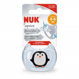 NUK VARALICA SILIKON SPACE BOX 0-6M 
