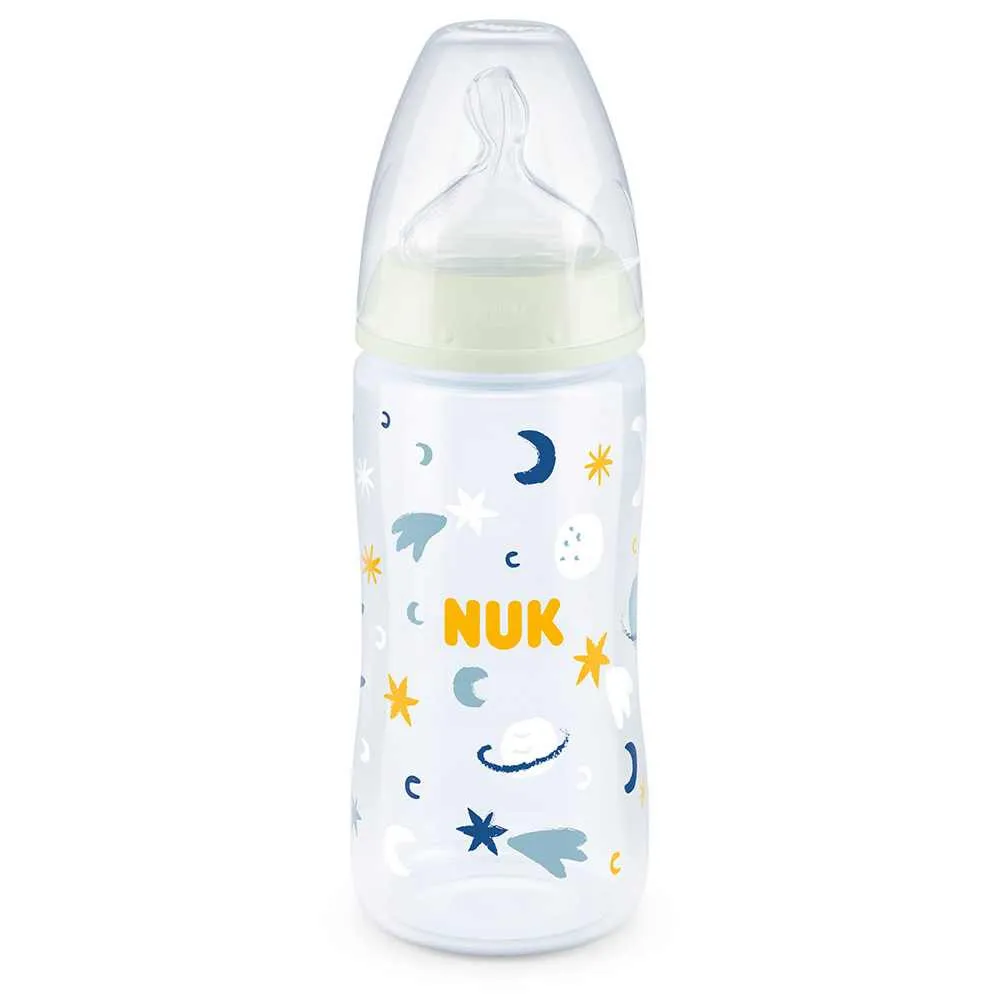 NUK PL.FLASICA SA SVETLECIM EFEKTOM 300ML 6-18M