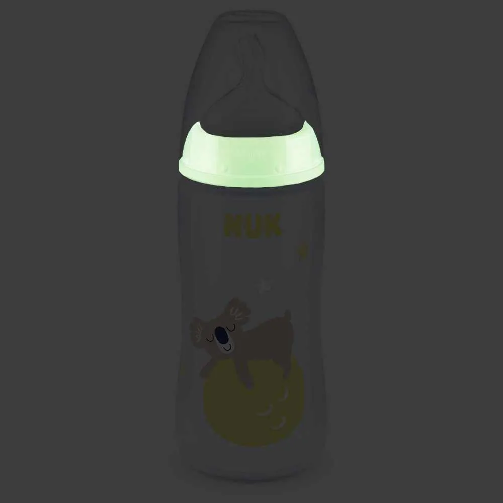 NUK PL.FLASICA SA SVETLECIM EFEKTOM 300ML 6-18M