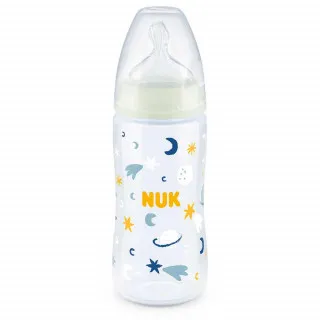 NUK PL.FLASICA SA SVETLECIM EFEKTOM 300ML 6-18M