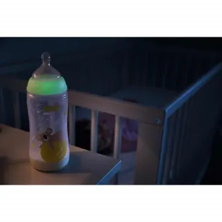 NUK PL.FLASICA SA SVETLECIM EFEKTOM 300ML 6-18M