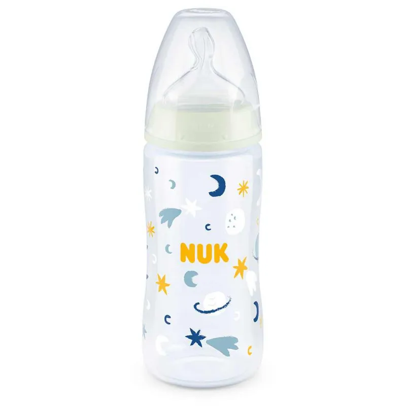 NUK PL.FLASICA SA SVETLECIM EFEKTOM 300ML 6-18M 