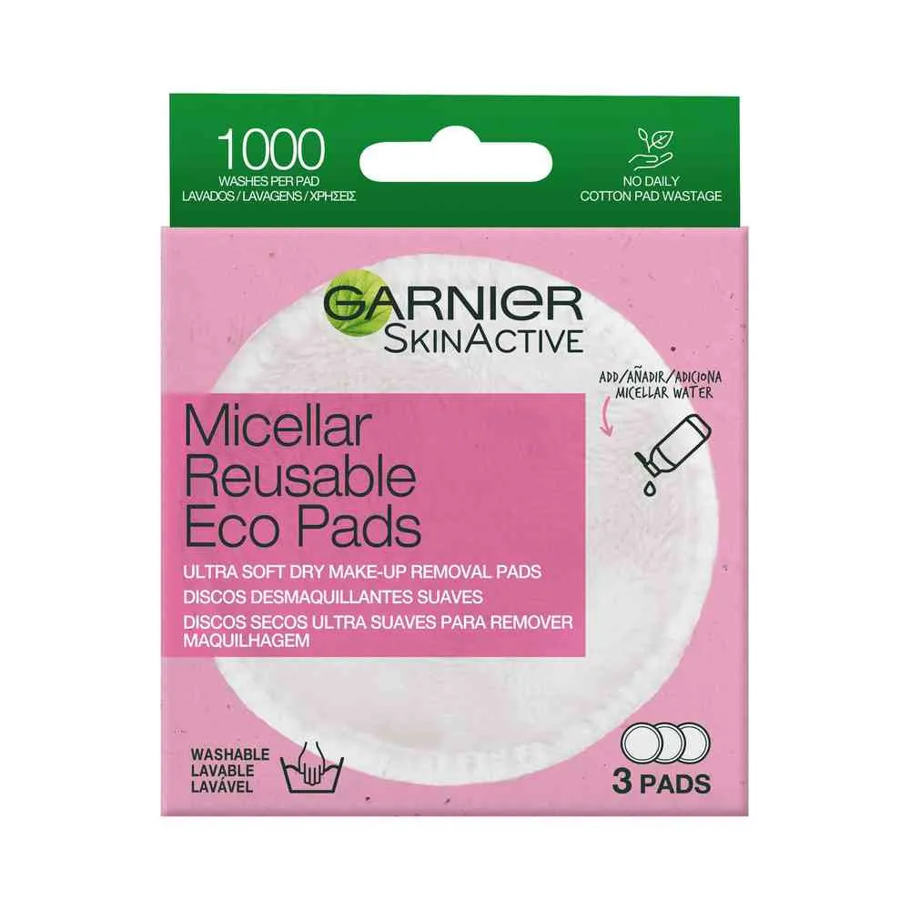 GARNIER SKIN NATURALS ECO PADS VISEKRATNI EKOLOSKI TUPFER OD MIKROFIBERA 