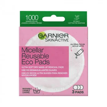 GARNIER SKIN NATURALS ECO PADS VIŠEKRATNI EKOLOŠKI TUPFER OD MIKROFIBERA 