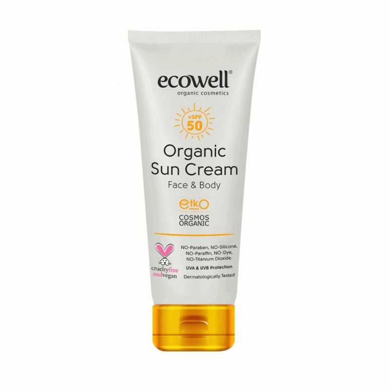 ECOWELL ORGANSKA KREMA ZA SUNCANJE SPF 50 110 GR