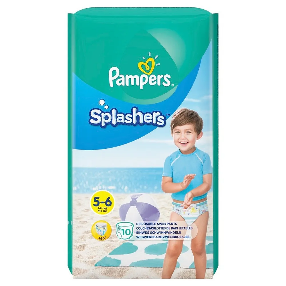 PAMPERS PELENE ZA KUPANJE SPLASHERS CP JUNIOR 5, 14+KG, 10KOM 