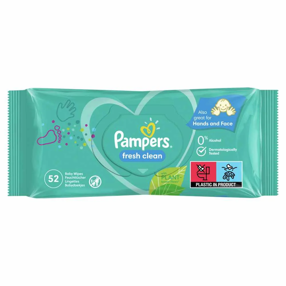 PAMPERS VLAZNE MARAMICE FRESH 52KOM 